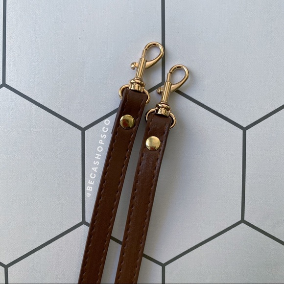 Espresso Vegan Leather Strap Replacement - Picture 3 of 5